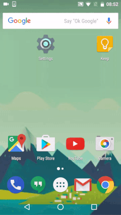 Android time settings
